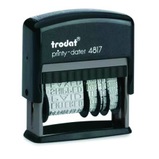 Sello Fechador Trodat Automático 4817 Con Textos Sello Fechador Trodat Automático 4817 Con Textos