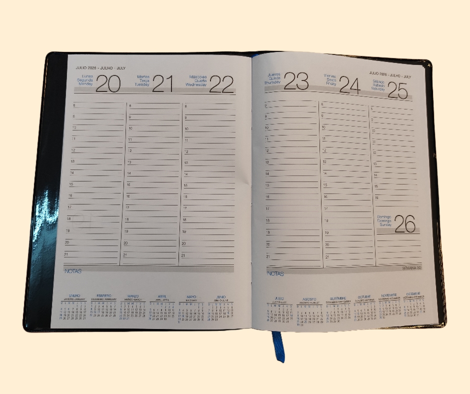 Agenda Abezeta 2026 Classic Semana a la vista cod. 200 Agenda Abezeta 2026 Classic Semana a la vista cod. 200