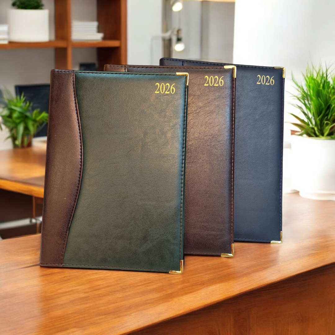 Agenda Presidente senior con esquineros año 2026 cod. 341 C