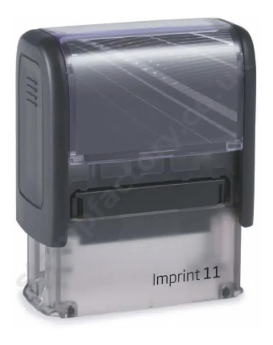 Sello automático Imprint 11 con almohadilla incluída Sello automático Imprint 11 con almohadilla incluída